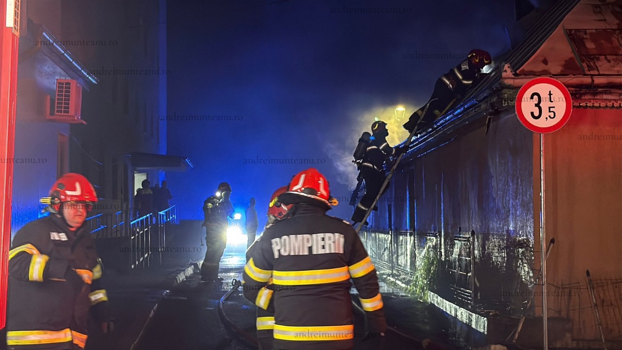 incendiu la o casă din cartierul Burdujeni